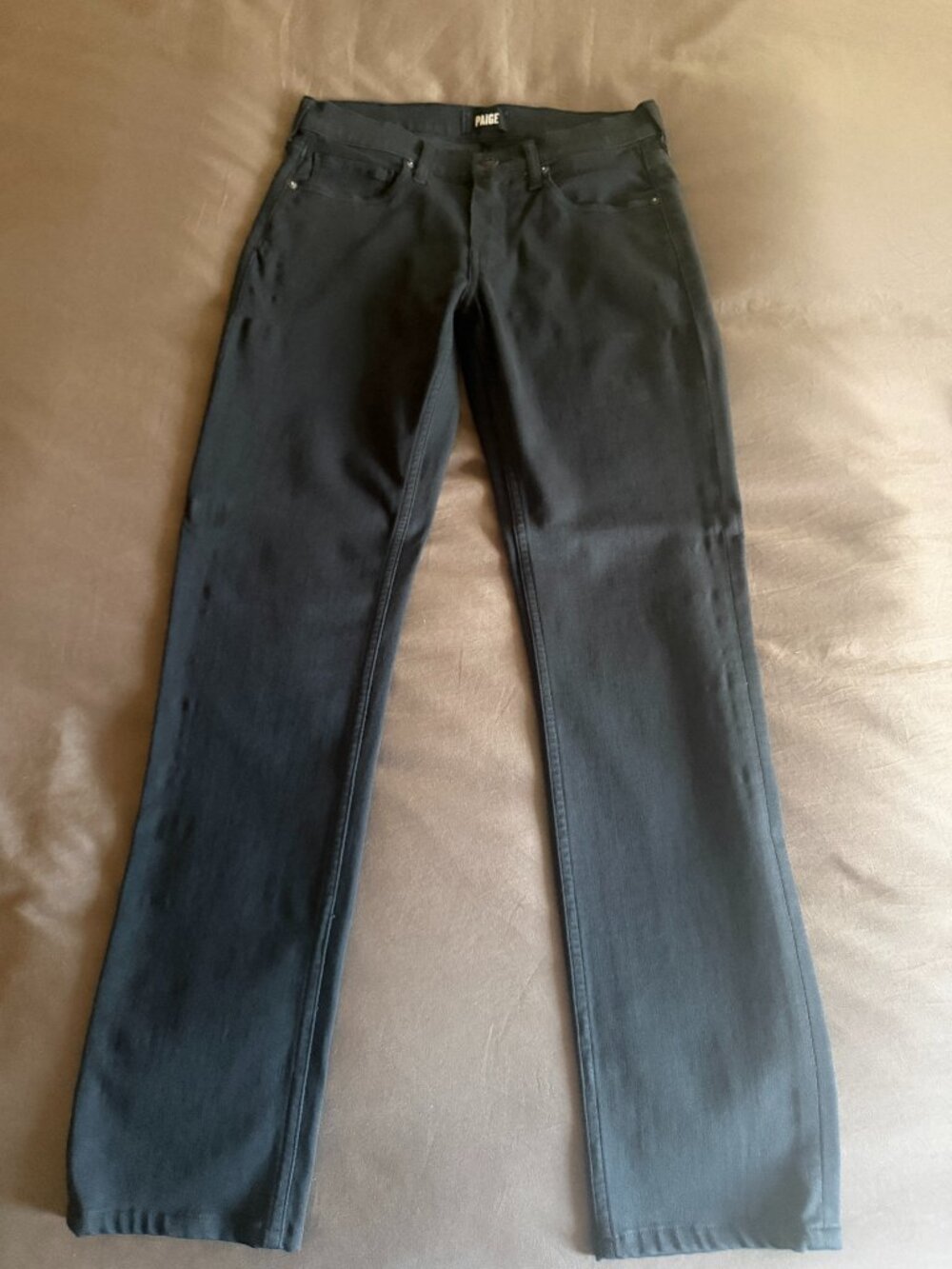 PAIGE Jeans Lennox Foggy Harbor TRANSCEND Luxury Fabric Slim Fit Denim Sz 28X31